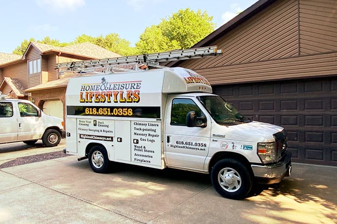 chimney cleaning and air duct cleaning services near the metro east in illinois