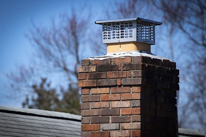 chimney cap installation in the metro east